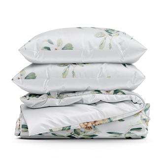 Pościel bawełniana NIKOLA 140x200 Eurofirany biały