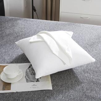 Poszewka satyna bawełniana SIN 40x40 biała