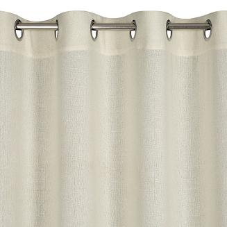 Zasłona gotowa na przelotkach LIDIA 140x250 Eurofirany naturalny