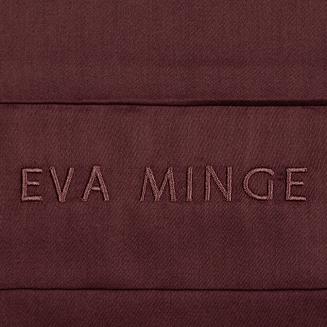 Pościel satynowa X2 220x200 Eva Minge Eurofirany bordowy