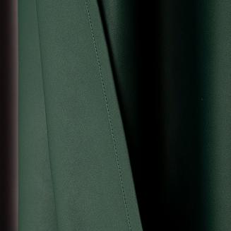 Zasłona gotowa typu blackout na przelotkach DONA 140x 250 butelkowa