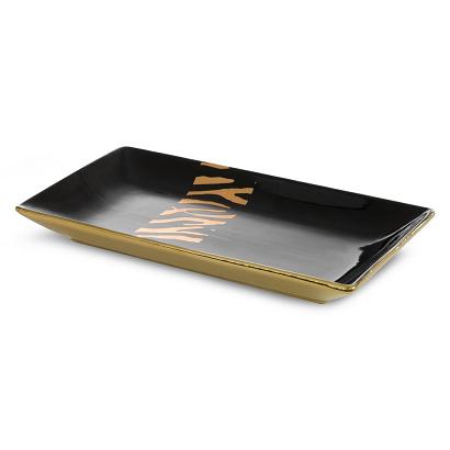 Patera dekoracyjna SELENA 35x20 Eurofirany czarna