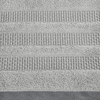 Ręcznik bawełniany NASTIA 70x140 Eurofirany srebrny