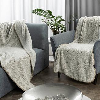 Koc narzuta KOALA 170x210 Eurofirany beżowy