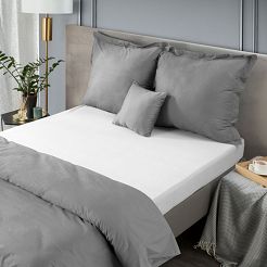 Prześcieradło FROT 160x200 Design91 biały
