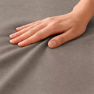 Prześcieradło jersey z gumką 90x200 popielate