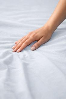 Prześcieradło bawełniane bez gumki 140x200 noris białe