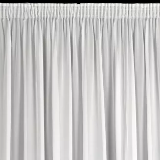 Firana gotowa na taśmie DEBRA 400x270 Eurofirany biały