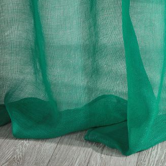 Firana gotowa na taśmie METIS 140x300 Eurofirany zielony