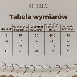 Koszulka damska na ramiączkach z koronką Eldar Ofelia biała