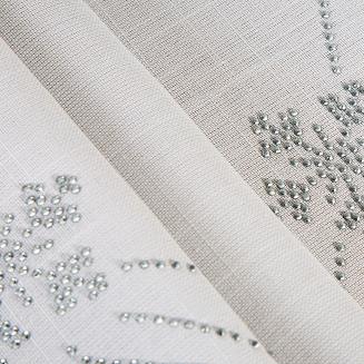 Obrus dekoracyjny AGATA 40x180 Eurofirany srebrny