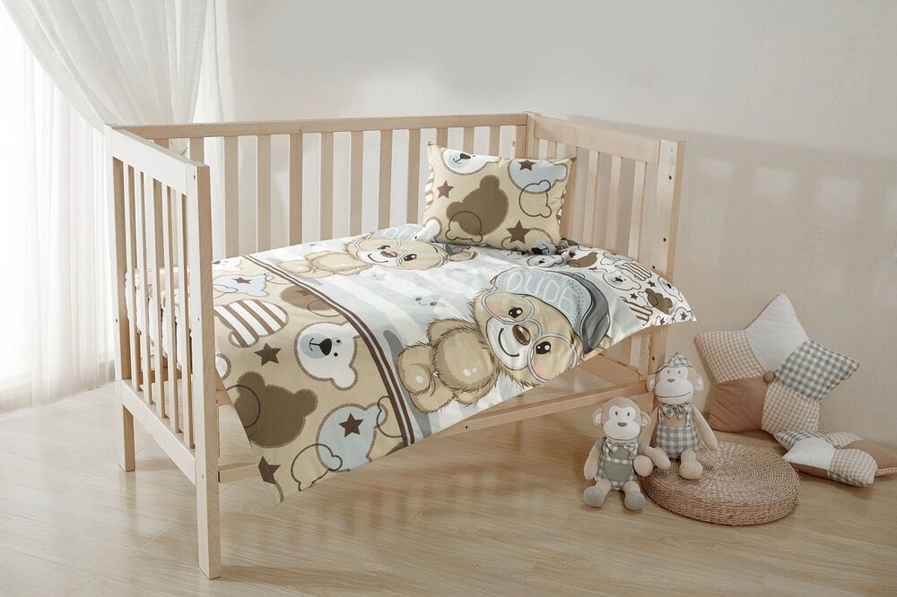Pościel satynowa KID 100x135 Eurofirany wielokolorowy