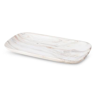 Patera dekoracyjna ASLI 30x16 Eurofirany biała