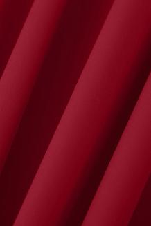 Bordowa Pościel Jednobarwna Satyna Bawełniana 140x200