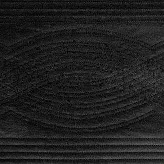 Narzuta dekoracyjna VELVET2 220x240 czarny