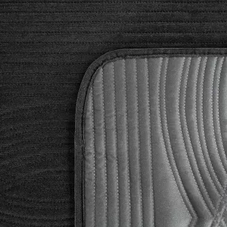 Narzuta dekoracyjna VELVET2 220x240 czarny