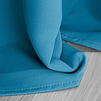 turkusowa zasłona zaciemniająca blackout 140x250 hold