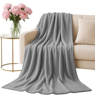 Szary Koc Z Mikrofibry 250x300 Solo XXL