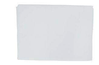 Prześcieradło bawełniane bez gumki 160x200 biały grube