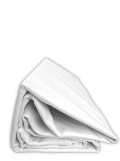 Prześcieradło bawełniane bez gumki 160x200 biały