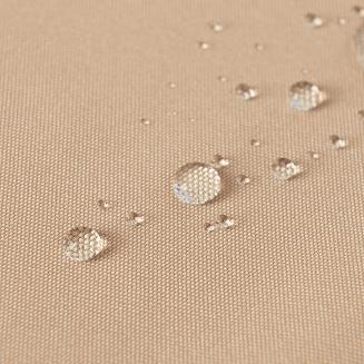 Zasłona gotowa na przelotkach GARDENIA 140x200 wodoodporna ogrodowa nude