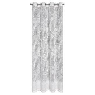 Zasłona gotowa na przelotkach LINNEA 140x250 Eurofirany biały