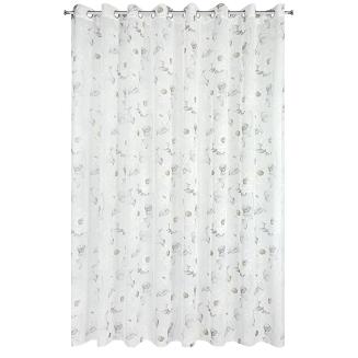 Firana gotowa na przelotkach BESSY 350x250 Eurofirany wielokolorowy