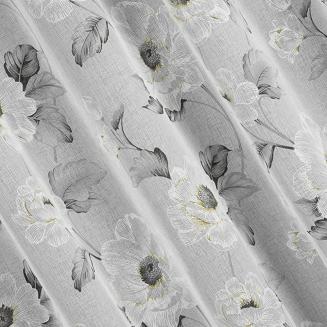 Firana gotowa na przelotkach BESSY 350x250 Eurofirany wielokolorowy