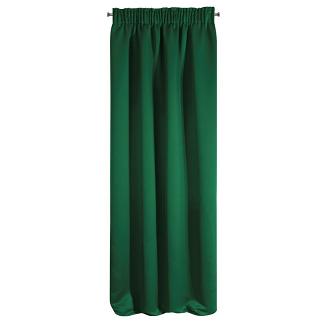 Zasłona gotowa na taśmie PARISA 135x270 Eurofirany ciemny zielony