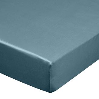 Prześcieradło satynowe z gumką NOVA3 100x200 Eurofirany petrol