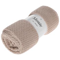 Koc narzuta z mikrofibry Monte 150x200 taupe