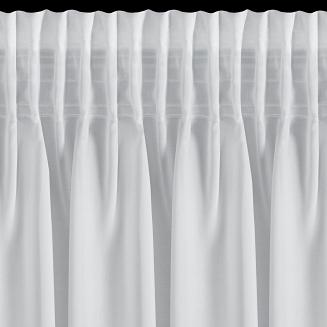 Zasłona gotowa na taśmie ROSES 300x120 Eva Minge Eurofirany biały