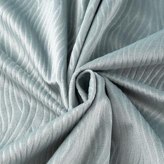 Zasłona gotowa na przelotkach LILI 140x250 Eurofirany niebieski