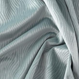 Zasłona gotowa na przelotkach LILI 140x250 Eurofirany niebieski