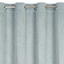 Zasłona gotowa na przelotkach LILI 140x250 Eurofirany niebieski