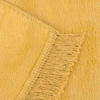 Koc T Bawełniany/BA866/150x200 musztarda