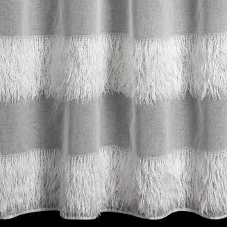 Firana gotowa na przelotkach MARGARET4 140x250 Eurofirany biały