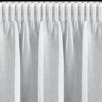 Firana gotowa na taśmie ARTEMIDA 350x155 Eurofirany biały