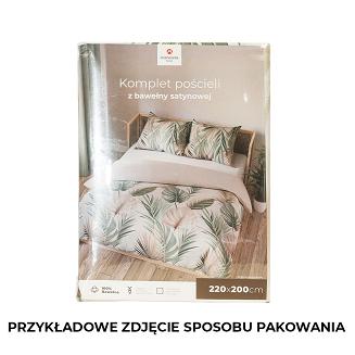 LUSH Komplet pościeli z bawełny satynowej 220x200cm 100078/SAT/000/220200/1