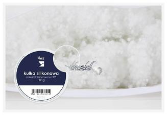 Wypełnienie do poduszek kulka silikonowa 500g