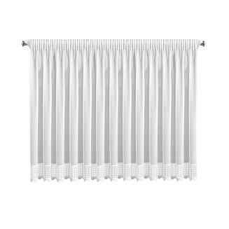 Firana gotowa na taśmie KATRINA 350x150 Eurofirany biały