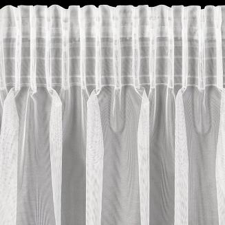 Firana gotowa na taśmie KATRINA 350x150 Eurofirany biały