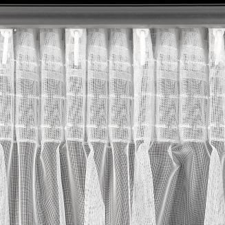 Firana gotowa na taśmie KATRINA 350x150 Eurofirany biały