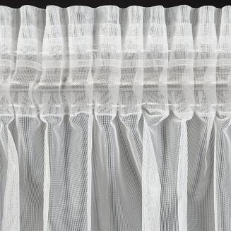 Firana gotowa na taśmie KATRINA 350x150 Eurofirany biały