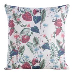 Poszewka dekoracyjna FLORE 45x45 Eurofirany bordowy