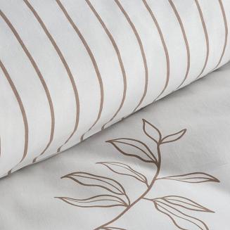 Pościel satynowa RAYA1 140x200 Eurofirany biały