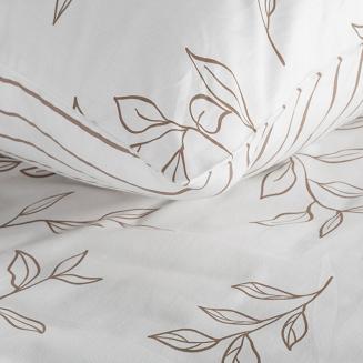 Pościel satynowa RAYA1 140x200 Eurofirany biały