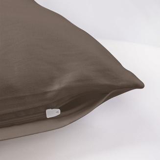 Poszewka satyna bawełna 50x60 Darymex sepia