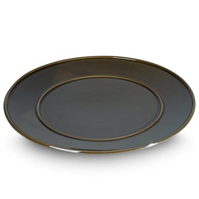 Patera dekoracyjna SIMONA4 30x30 Eurofirany oliwkowa