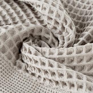 Ręcznik bawełniany gofrowany MELO 50x90 Eurofirany srebrny